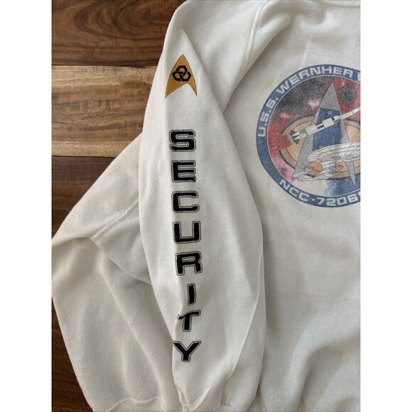Star Trek Starfleet Fan Club Association Sweatshirt NCC-72069 RARE Huntsville AL - Picture 3 of 10
